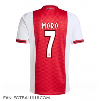 Ajax Raul Moro #7 Tricou Fotbal Replică 2025-26 Barbati Acasa